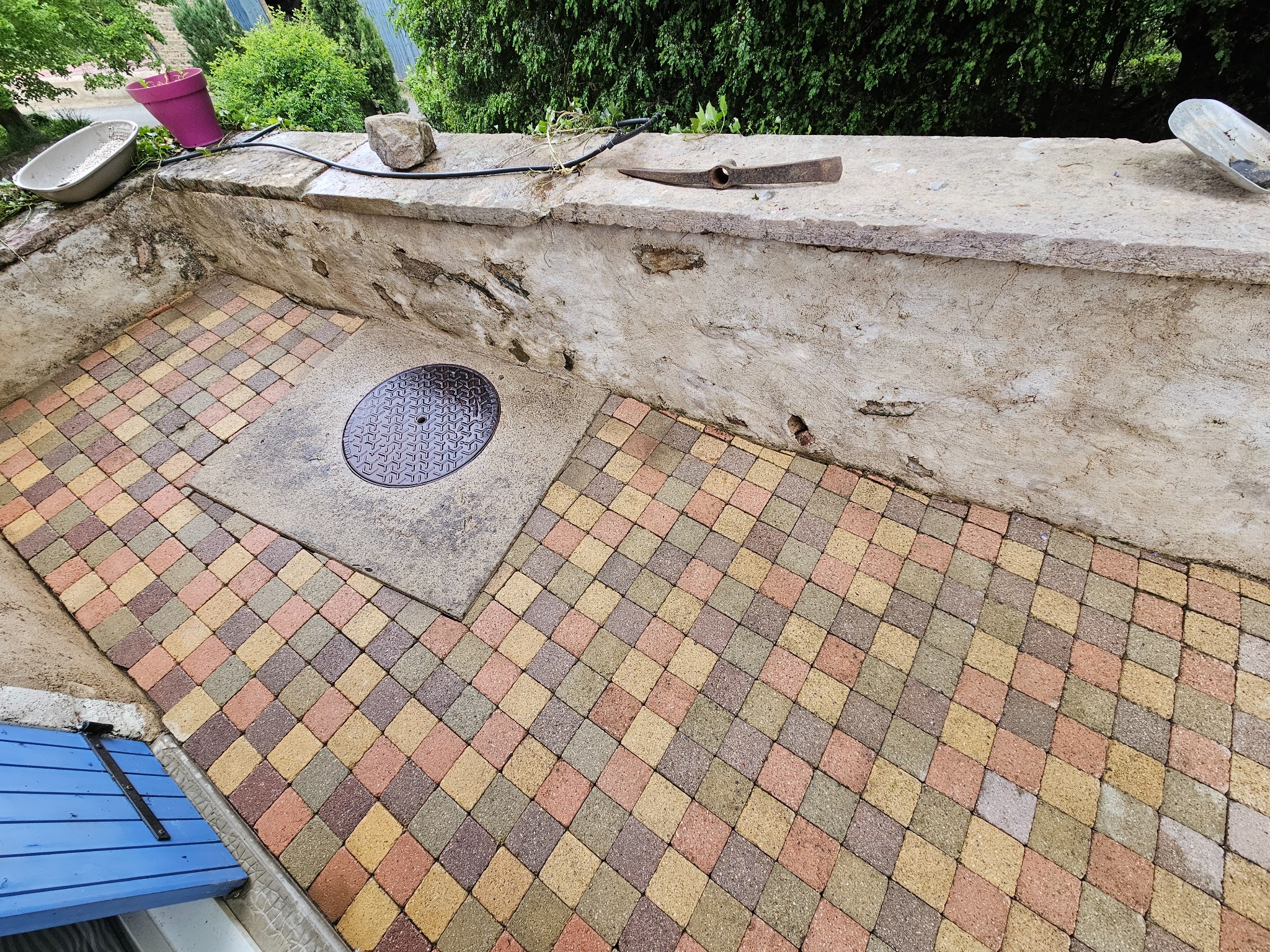 Terrasse nettoyée par Hydro Clean
